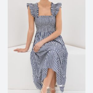 Vestido de Verano Azul a Rayas Azul para Mujer Edición Limitada