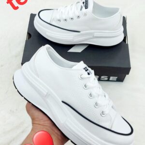 Zapatillas de tela blanca  Converse