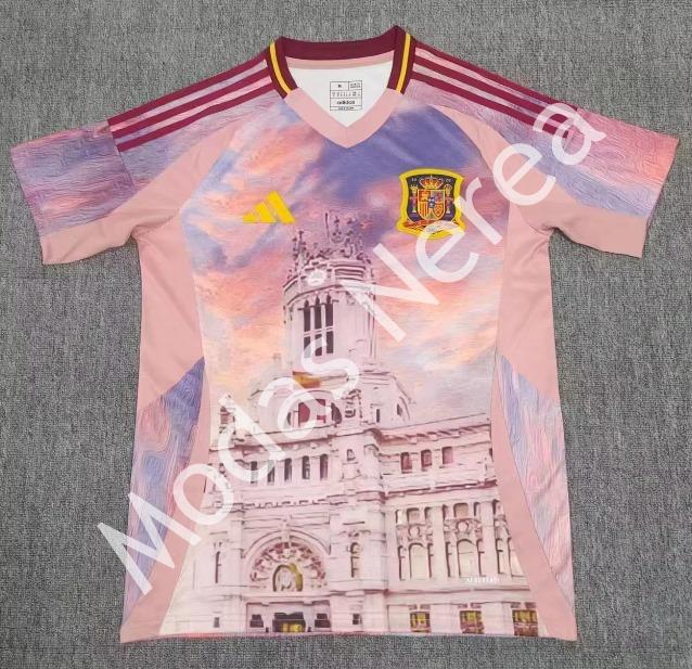 Camiseta de España 2024-2025 - especial rosa
