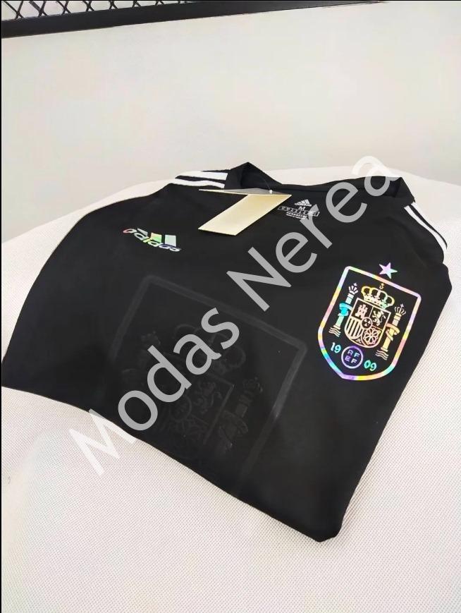 Camiseta de Conmemoración Eurocopa 2024 de Adidas Negra - Imagen 3