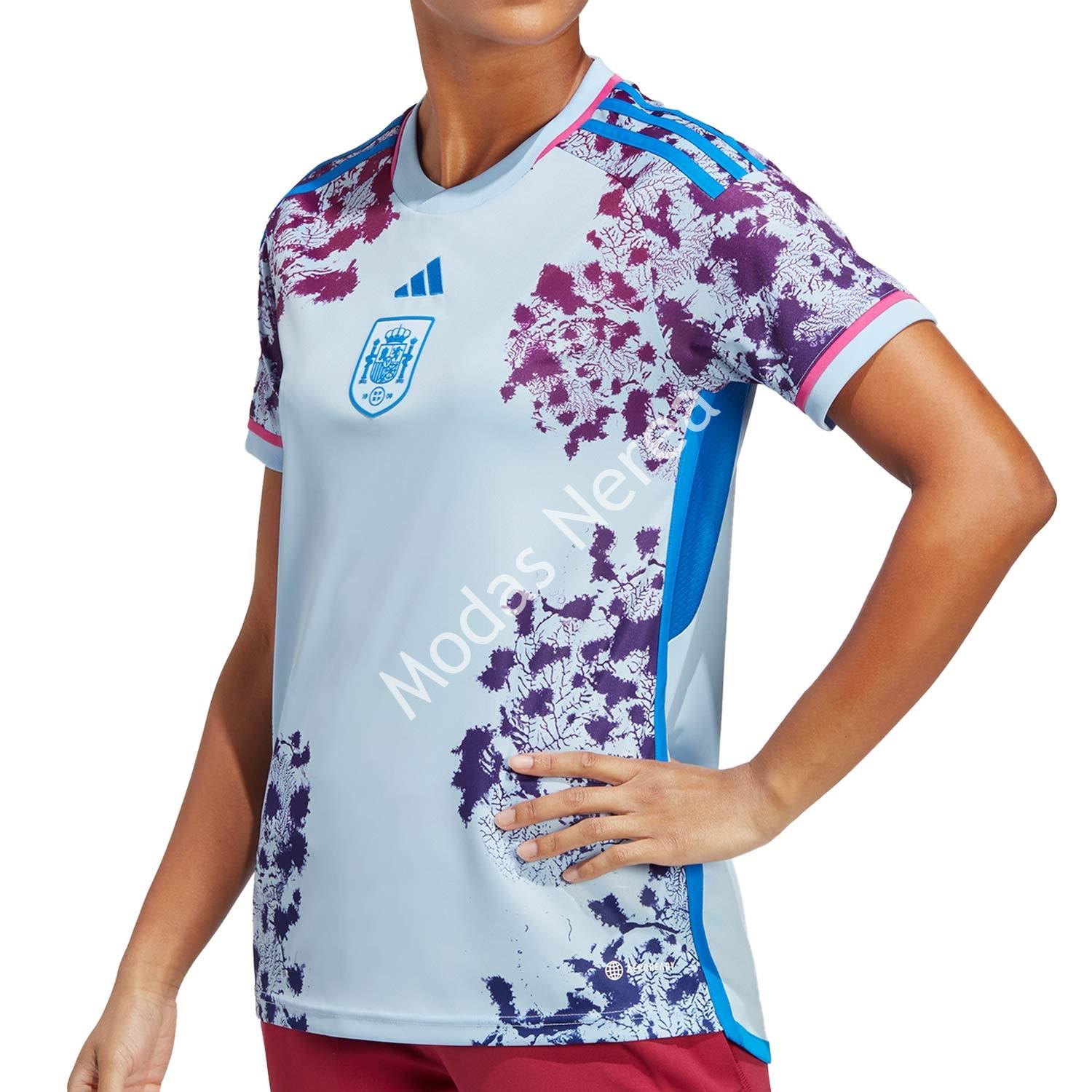 Camiseta adidas 2a España mujer - Imagen 2