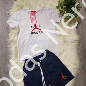 SHIRT Y SHORTS AZULES AIR JORDAN