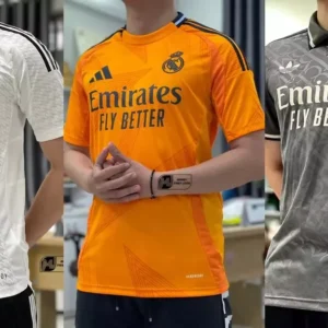 CAMISETA ADIDAS SEGUNDA EQUIPACION REAL MADRID 24-25-.TODAS LAS TALLAS.