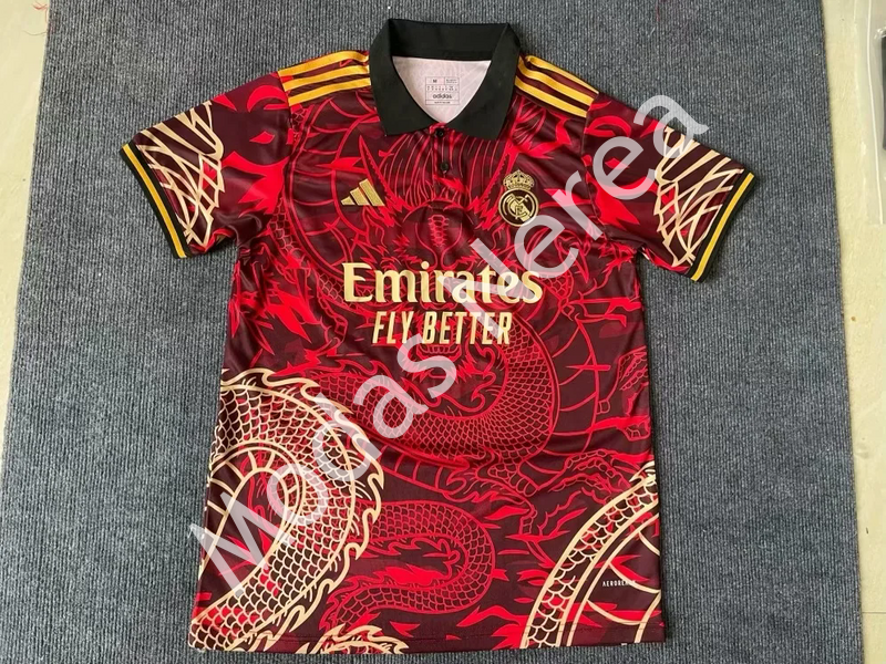 Camiseta Real Madrid 24/25 Edición Dragón Rojo