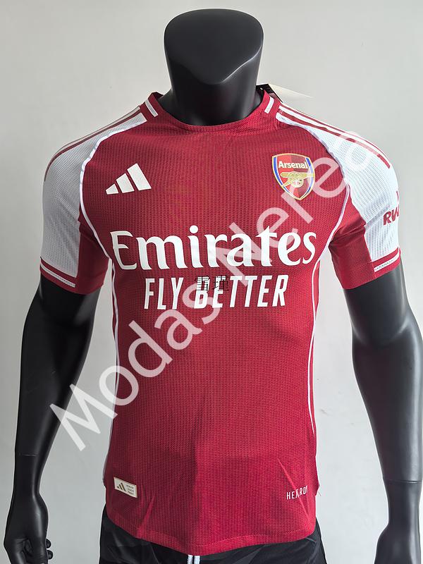 Jersey Arsenal Home 2025/26 - Versión Jugador