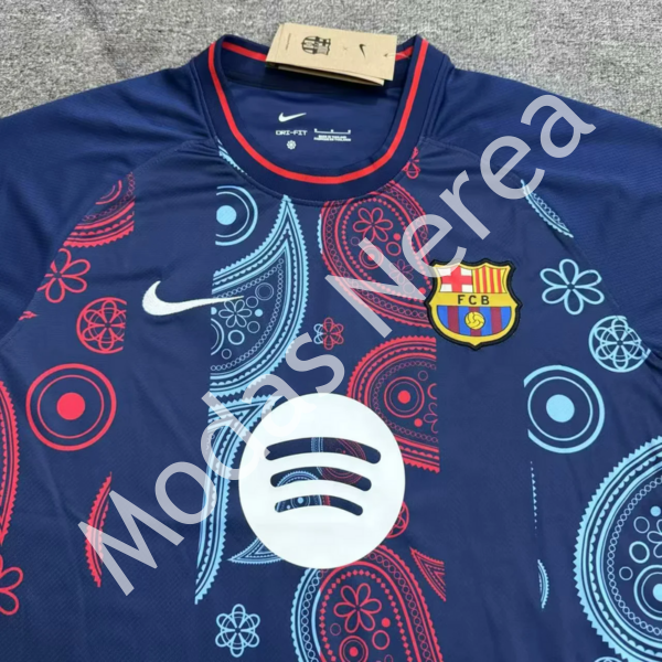 Camiseta Barcelona Bar special version blue.